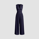 Yozy New Sleeveless Knitted Jumpsuit Loose Wide-Leg Pants Spot Goods