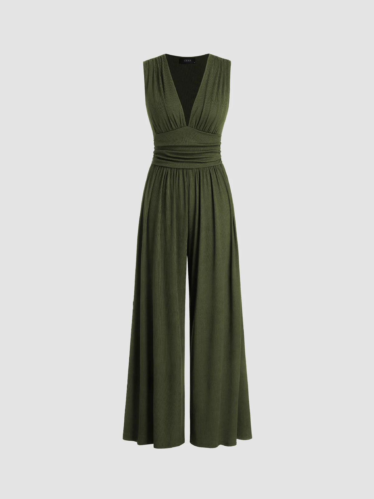 Yozy New Sleeveless Knitted Jumpsuit Loose Wide-Leg Pants Spot Goods