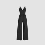 Yozy Multicolor Casual Fashion Jumpsuit Summer Trousers Suit Tank Waist-Fitted Shorts Women's Oversea Trade Stock