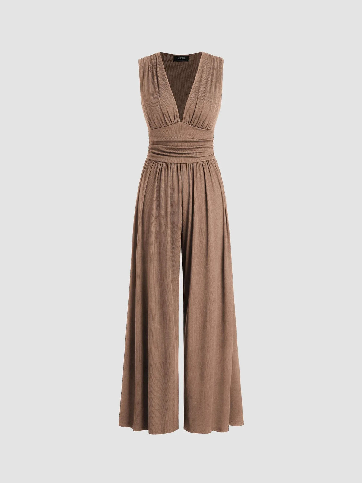 Yozy New Sleeveless Knitted Jumpsuit Loose Wide-Leg Pants Spot Goods