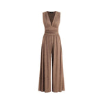 Yozy New Sleeveless Knitted Jumpsuit Loose Wide-Leg Pants Spot Goods