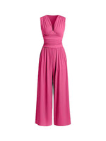 Yozy New Sleeveless Knitted Jumpsuit Loose Wide-Leg Pants Spot Goods