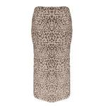 Yozy Women’s Sexy Elegant Leopard Print Midi Skirt – Trendy Fashion Outfit for Ladies