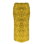 Yozy Women’s Sexy Elegant Leopard Print Midi Skirt – Trendy Fashion Outfit for Ladies