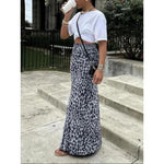 Yozy Women’s Sexy Elegant Leopard Print Midi Skirt – Trendy Fashion Outfit for Ladies