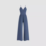 Yozy Multicolor Casual Fashion Jumpsuit Summer Trousers Suit Tank Waist-Fitted Shorts Women's Oversea Trade Stock